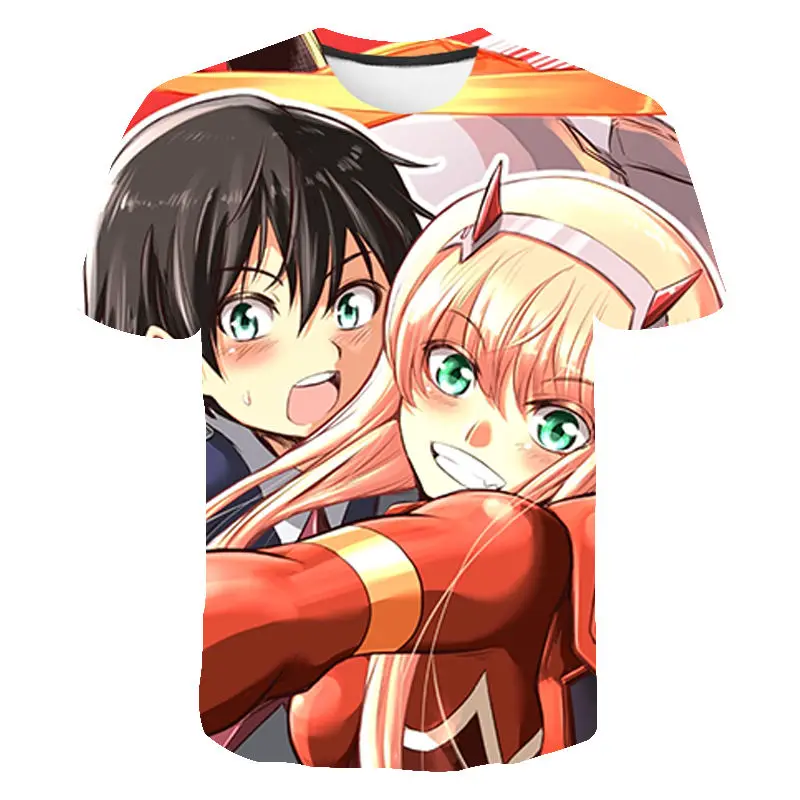 New 3D Printed Short Sleeve T Shirts Darling In The Franxx Casual Boy Girl Kids Fashion Streetwear Men Women Children Cool Tops
New 3D Printed Short Sleeve T Shirts Darling In The Franxx Casual Boy Girl Kids Fashion Streetwear Men Women Children Cool Tops