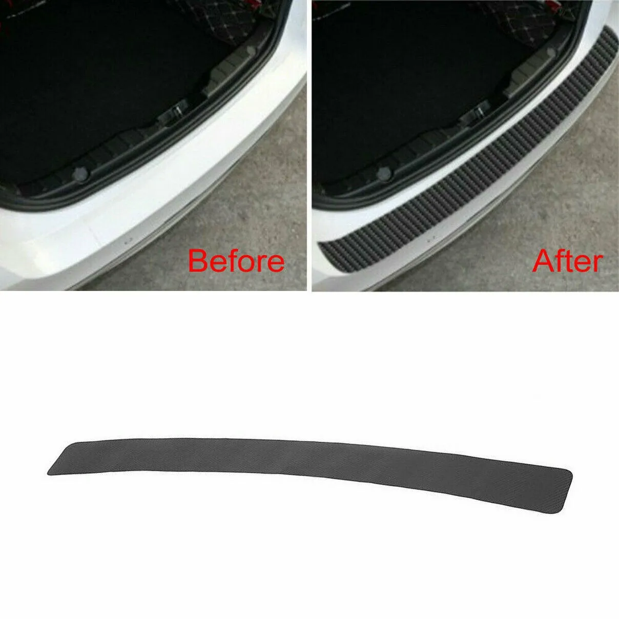Carbon Fiber PVC Car Rear Bumper Edge Protector Corner Trim Sticker Accessories Protective Pad Trunk Pedal Sticker
Carbon Fiber PVC Car Rear Bumper Edge Protector Corner Trim Sticker Accessories Protective Pad Trunk Pedal Sticker