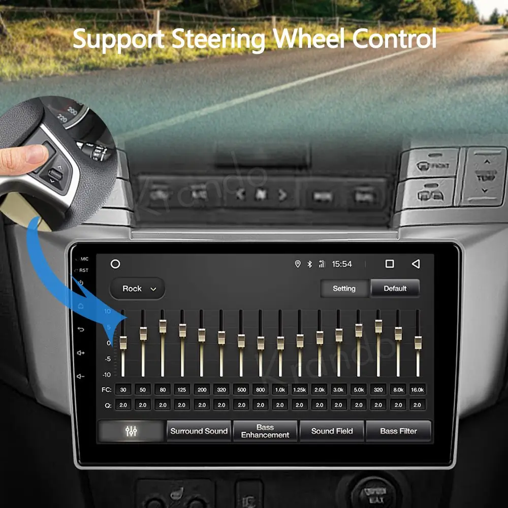 Krando Android 10.0 9" for Lexus RX300 RX330 RX350 RX400 2003-2010 car radio player gps navigation multimedia system navigator
Krando Android 10.0 9" for Lexus RX300 RX330 RX350 RX400 2003-2010 car radio player gps navigation multimedia system navigator