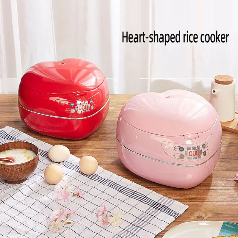 1.8L Peach heart-shaped rice cooker smart mini rice cooker household for 1-2-3-4 people 1.8L 220V Multifunctional
1.8L Peach heart-shaped rice cooker smart mini rice cooker household for 1-2-3-4 people 1.8L 220V Multifunctional