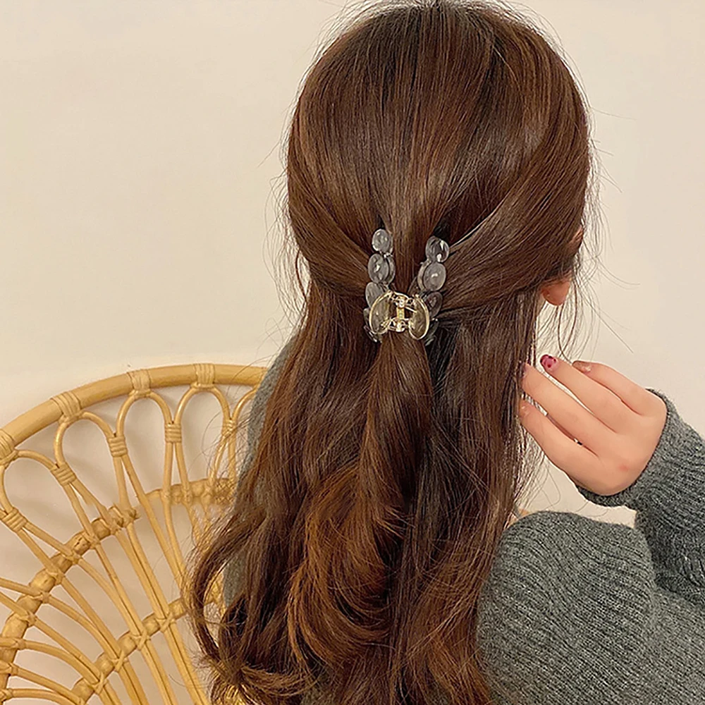 Fashion Korea Washing Face Bathing Girls Acetic Acid Plastic Hair Claw Hair Headdress Crab Clip
Fashion Korea Washing Face Bathing Girls Acetic Acid Plastic Hair Claw Hair Headdress Crab Clip