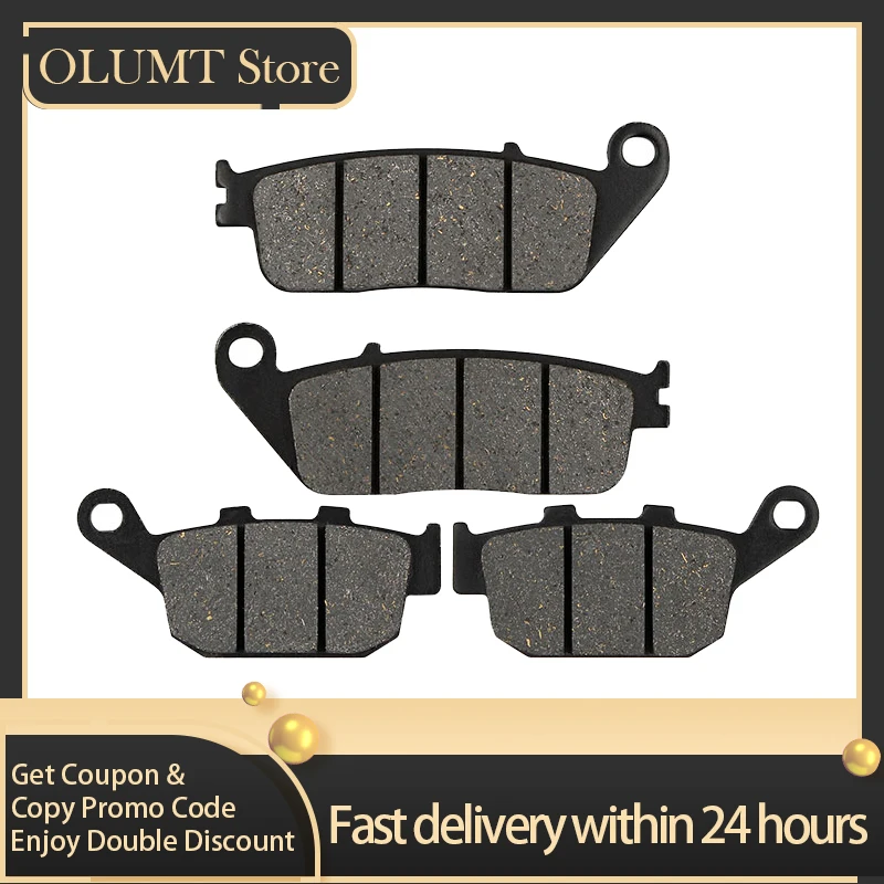 Motorcycle Brake Pads Front Rear Kits For YAMAHA VT250FL CB-1 CB400F CBR400 RRJ/K CBR400 RRL/RRN/RRR Z800E Z 800
Motorcycle Brake Pads Front Rear Kits For YAMAHA VT250FL CB-1 CB400F CBR400 RRJ/K CBR400 RRL/RRN/RRR Z800E Z 800