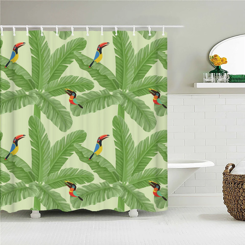 Flower Leaf Birds Rabbit Printed Shower Curtains Bathroom Curtain Frabic Waterproof Polyester Bath Decor With Hooks
Flower Leaf Birds Rabbit Printed Shower Curtains Bathroom Curtain Frabic Waterproof Polyester Bath Decor With Hooks