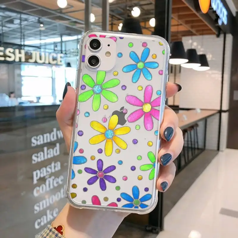 Smiley flower fashion cute Phone Case Transparent for iPhone 11 12 mini pro XS MAX 8 7 6 6S Plus X 5S SE 2020 XR
Smiley flower fashion cute Phone Case Transparent for iPhone 11 12 mini pro XS MAX 8 7 6 6S Plus X 5S SE 2020 XR