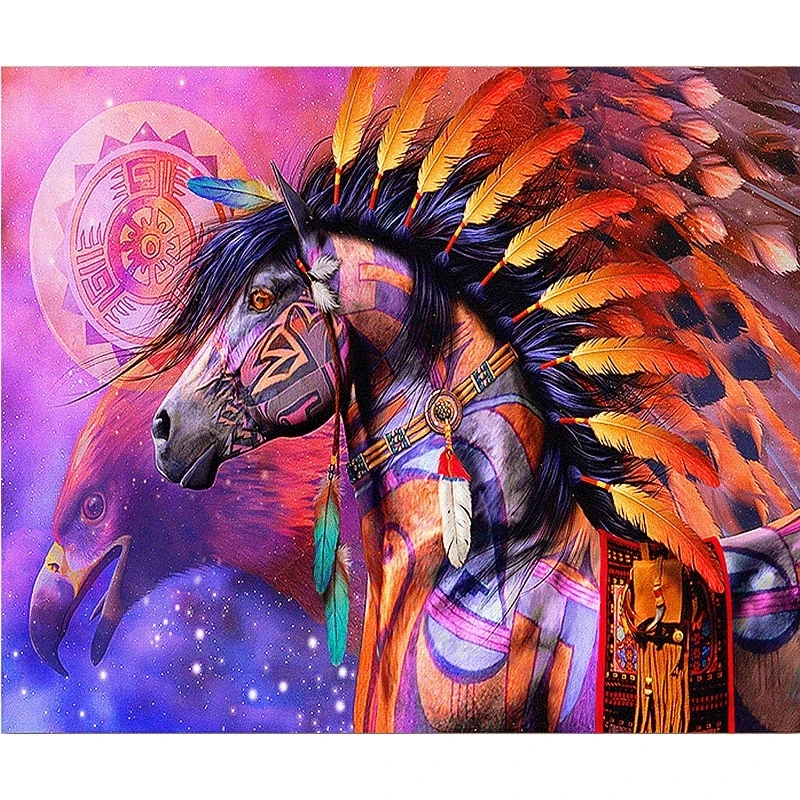 Full Square/round Diamond 5D DIY Diamond Painting Horse and Eagle Embroidery Cross Stitch Rhinestone Mosaic Home Decor
Full Square/round Diamond 5D DIY Diamond Painting Horse and Eagle Embroidery Cross Stitch Rhinestone Mosaic Home Decor
