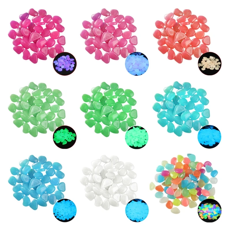Luminous PebbIes 100 Pieces Luminous PebbIes Luminous Stone Aquarium Colourful Luminous PebbIe Walkway Decorations Stone 35ED
Luminous PebbIes 100 Pieces Luminous PebbIes Luminous Stone Aquarium Colourful Luminous PebbIe Walkway Decorations Stone 35ED