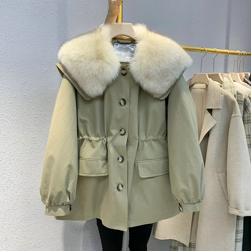 Cotton Padded Jacket 2021 New Winter Cotton Padded Plus Size Winter Big Fur Jacket Women Loose Slim Warm Coat Parka
Cotton Padded Jacket 2021 New Winter Cotton Padded Plus Size Winter Big Fur Jacket Women Loose Slim Warm Coat Parka