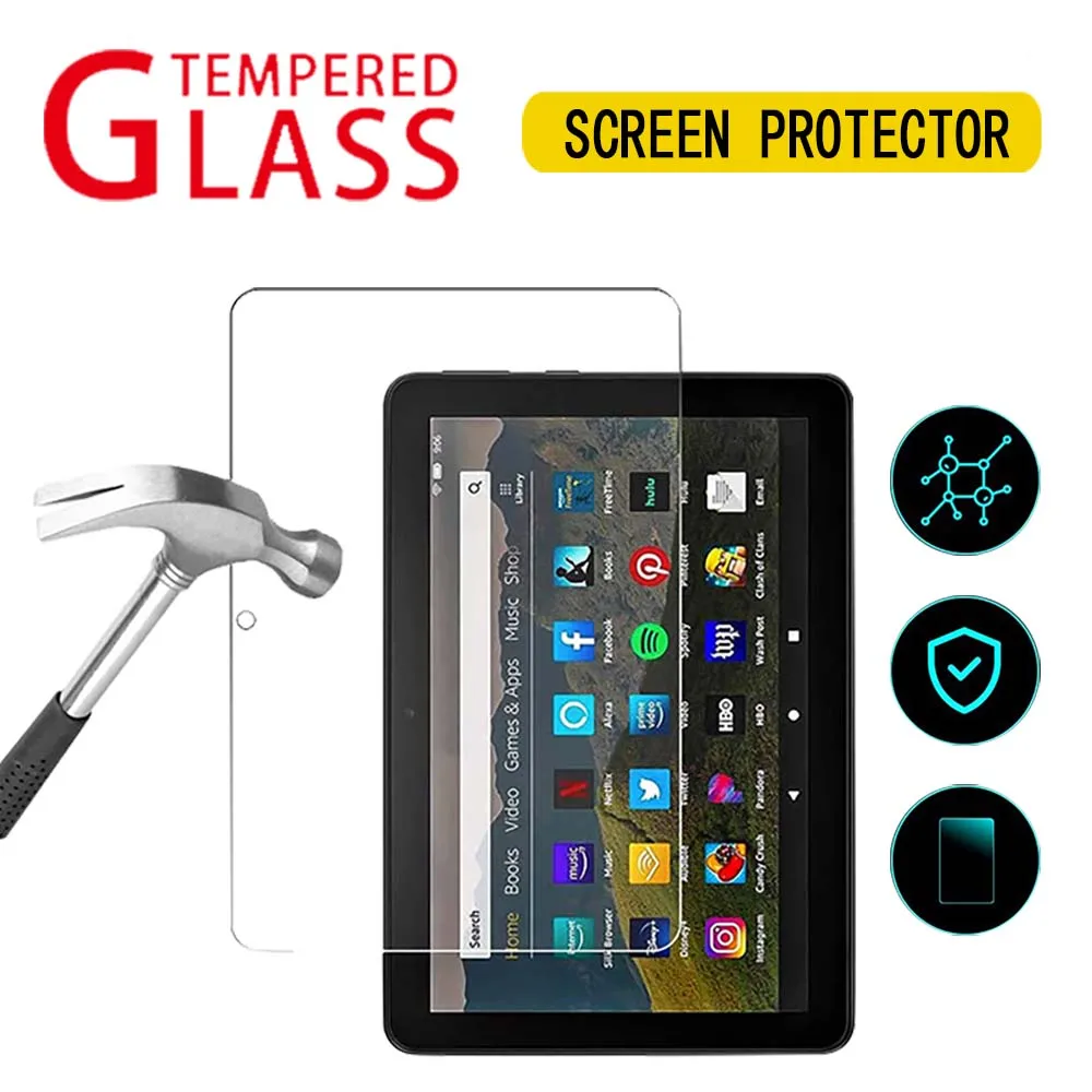 For Amazon Fire HD 8 /HD 8 Plus /HD 8 Kids 10th Gen 2020 Anti-Shatter Dust-Proof Tablet Tempered Glass Screen Protective Film
For Amazon Fire HD 8 /HD 8 Plus /HD 8 Kids 10th Gen 2020 Anti-Shatter Dust-Proof Tablet Tempered Glass Screen Protective Film