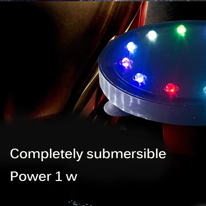 Waterproof Aquarium Lighting Submersible Led Bubble Air Light Colorful Decoration Fish Tank Bubbler Lamp |