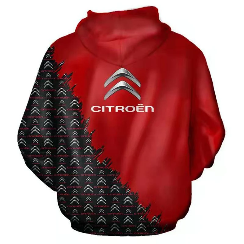 New men's spring and autumn 3D digital printing Citroen car logo hoodie casual fashion Harajuku
New men's spring and autumn 3D digital printing Citroen car logo hoodie casual fashion Harajuku