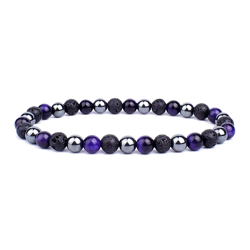 6/8/10mm Triple Protection Health Bracelets Natural Tiger Eye Obsidian Hematite Beads Bracelets Men for Magnetic Healing Jewelry
6/8/10mm Triple Protection Health Bracelets Natural Tiger Eye Obsidian Hematite Beads Bracelets Men for Magnetic Healing Jewelry