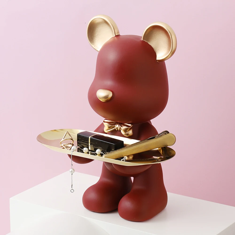 Поддон для ключей, декоративный поднос с милым медведем, скульптура, Миниатюрные модели, креативная декоративная статуя мыши, маленькие укр...
Поддон для ключей, декоративный поднос с милым медведем, скульптура, Миниатюрные модели, креативная декоративная статуя мыши, маленькие укр...