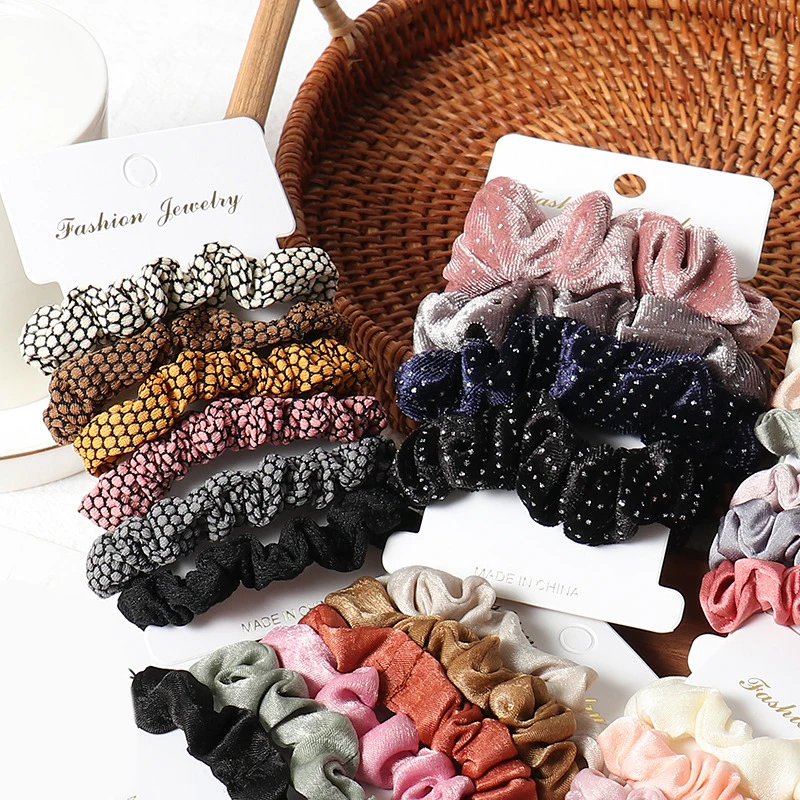 Vintage Scrunchies Women Girls Elastic Hair Bands Candy Color Headband Ponytail Holder Ties Rope Hair Accessories Gift Beautiful
Vintage Scrunchies Women Girls Elastic Hair Bands Candy Color Headband Ponytail Holder Ties Rope Hair Accessories Gift Beautiful