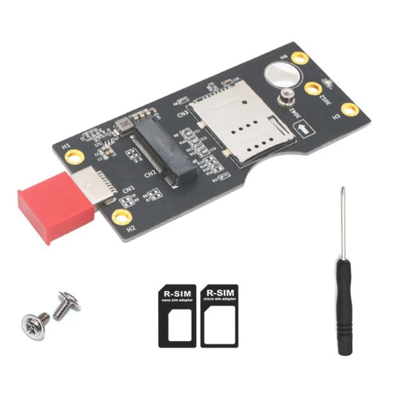 

NGFF M.2 Key B-USB 3,0 адаптер расширения карты с SIM 8 контактов слот для карт WWAN/LTE 3G/4G/5G модуль с поддержкой M.2 SSD