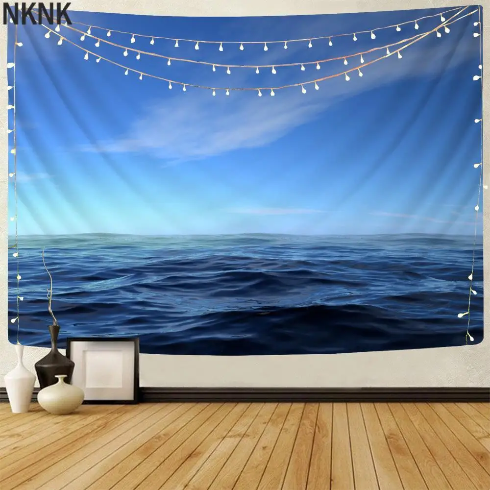 NKNK Brand Ocean Tapestry Sky Tenture Mandala Landscape Wall Tapestry Wall Hanging Boho decor Hippie Printed
NKNK Brand Ocean Tapestry Sky Tenture Mandala Landscape Wall Tapestry Wall Hanging Boho decor Hippie Printed