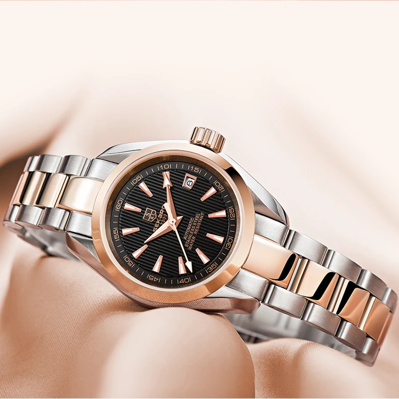 Top Luxury Women Wristwatch Automatic Mechanical Waterproof WatchStainless Steel Bracelet Lady Watches Montre Femme Reloj Mujer
Top Luxury Women Wristwatch Automatic Mechanical Waterproof WatchStainless Steel Bracelet Lady Watches Montre Femme Reloj Mujer