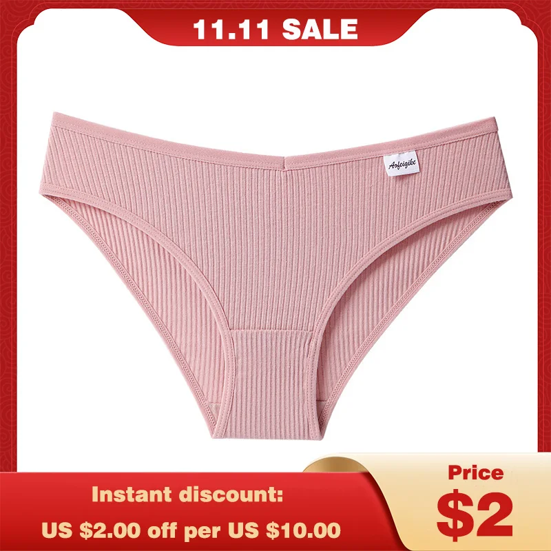 Women's Cotton Briefs Sexy Underwear Female Underpants Low-Rise Panties Ladies Knickers Plus Size Pantys Lingerie Solid Calcinha
Women's Cotton Briefs Sexy Underwear Female Underpants Low-Rise Panties Ladies Knickers Plus Size Pantys Lingerie Solid Calcinha