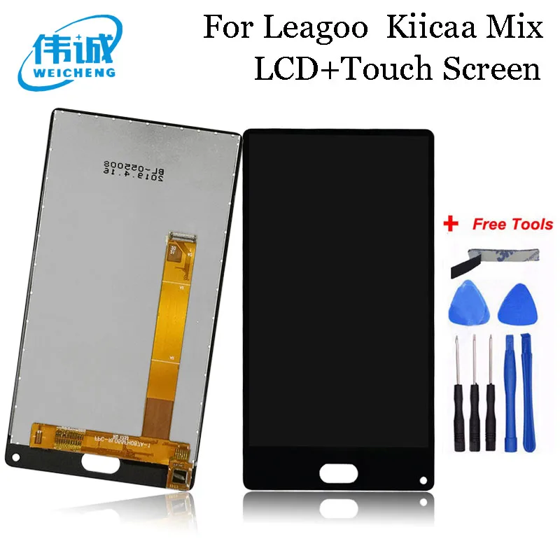 Mobile Phone LCD Sensor For Leagoo Kiicaa Mix LCD Display+Touch Screen Digitizer Repair Parts Screen Glass Replace And Tools
Mobile Phone LCD Sensor For Leagoo Kiicaa Mix LCD Display+Touch Screen Digitizer Repair Parts Screen Glass Replace And Tools