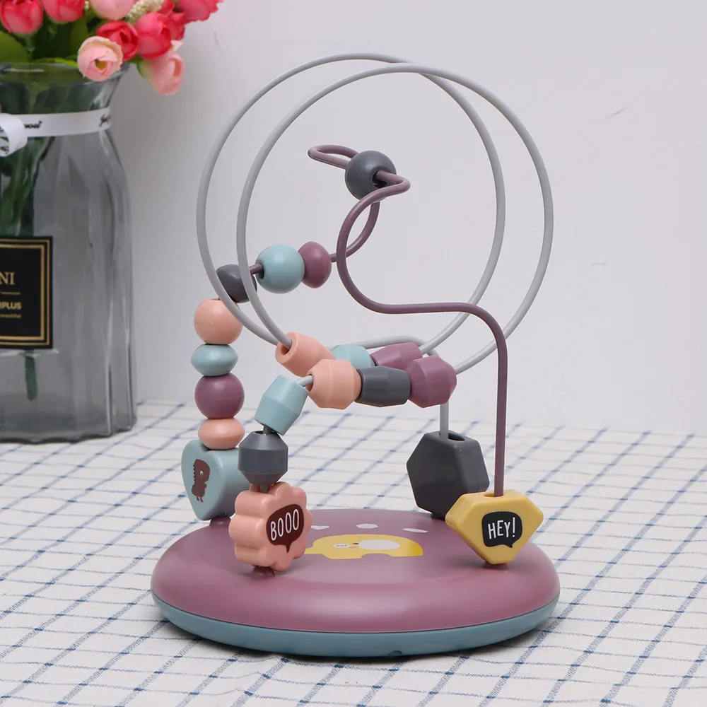 Kids Montessori Wooden Abacus Beads Toys Maze Circles Around Bead Maze Shape Toy Puzzle Early Educational Learning Math Game Toy
Kids Montessori Wooden Abacus Beads Toys Maze Circles Around Bead Maze Shape Toy Puzzle Early Educational Learning Math Game Toy