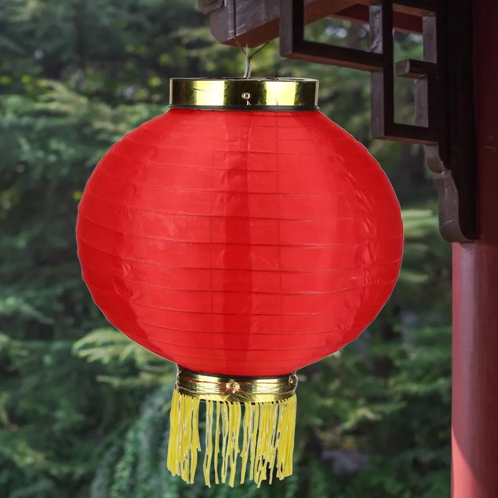 10 Inch Waterproof Round Red Cloth Lantern Foldable Decorative Lanterns For Spring Festival Chinese Lantern
10 Inch Waterproof Round Red Cloth Lantern Foldable Decorative Lanterns For Spring Festival Chinese Lantern