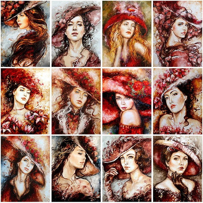 DIY 5D Diamond Painting Women Portrait Full Round Drill Rhinestone Cartoon Embroidery Cross Stitch Kit Mosaic Home Decoration
DIY 5D Diamond Painting Women Portrait Full Round Drill Rhinestone Cartoon Embroidery Cross Stitch Kit Mosaic Home Decoration
