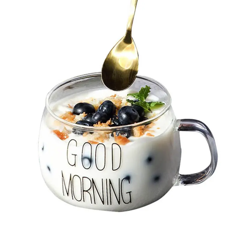 Letter Printed Transparent Creative Glass Coffee Tea Drinks Dessert Breakfast Milk Cup Glass Mugs Handle Drinkware
Letter Printed Transparent Creative Glass Coffee Tea Drinks Dessert Breakfast Milk Cup Glass Mugs Handle Drinkware