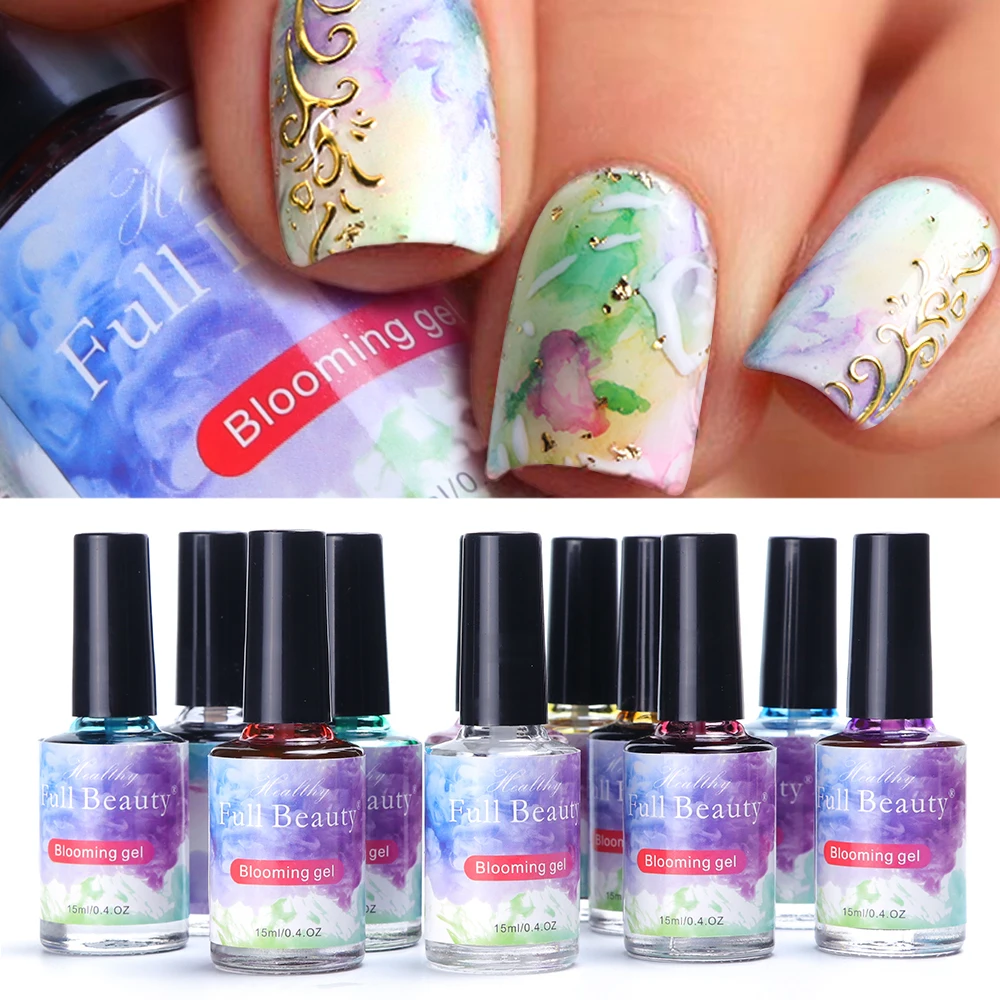 12pcs Nail Polish Gel Varnish Ink Liquid Smudge Flower Blooming Gradient Watercolor Bubble Marble Nail Art Tool Manicure SA895-1
12pcs Nail Polish Gel Varnish Ink Liquid Smudge Flower Blooming Gradient Watercolor Bubble Marble Nail Art Tool Manicure SA895-1
