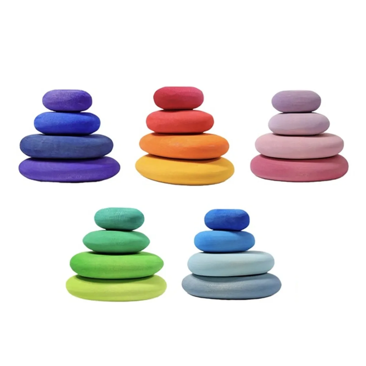 Children Wooden Rainbow Flat Pebbles Stone Stacking Game Building Block Kids Creative Educational Toys KIR Kids Christmas Gifts
Children Wooden Rainbow Flat Pebbles Stone Stacking Game Building Block Kids Creative Educational Toys KIR Kids Christmas Gifts