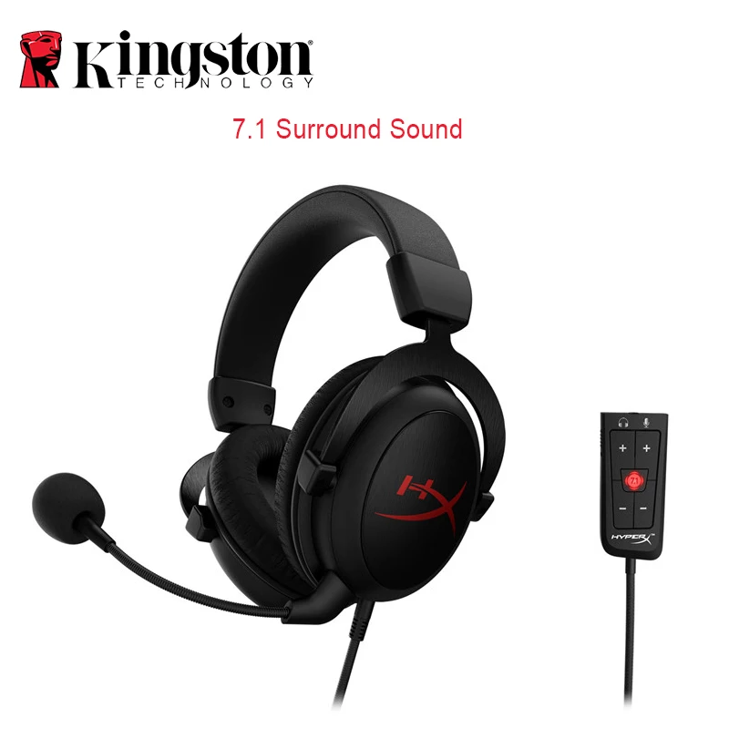 Kingston HyperX Wired Headset Cloud Core+ 7.1 Plus Hifi Surround Sound Gaming Headphones Noise Cancelling Microphone Controller |