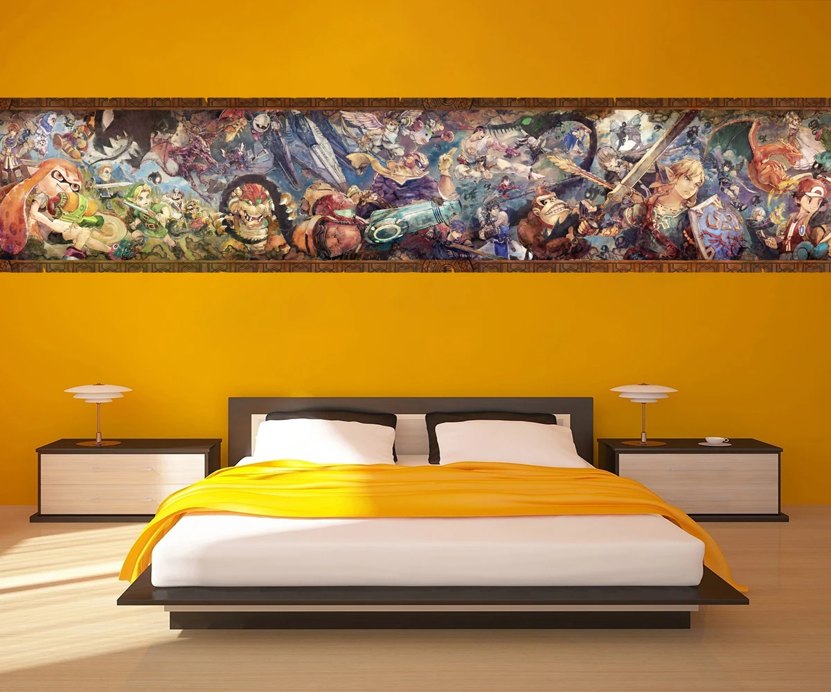 Super Smash Bros Vintage Classical Video Game Poster Retro Style Mural Artwork Canvas Paintings Wall Art for Home Decor
Super Smash Bros Vintage Classical Video Game Poster Retro Style Mural Artwork Canvas Paintings Wall Art for Home Decor