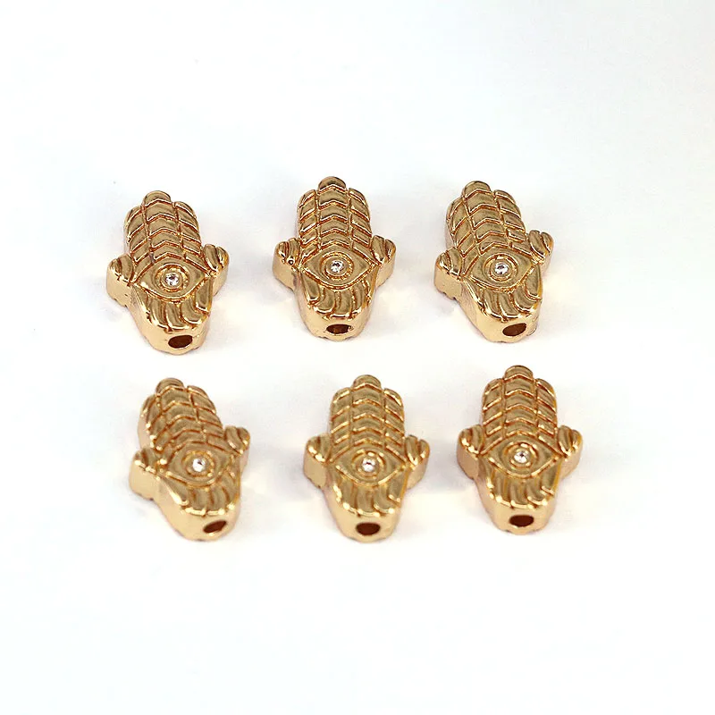 20Pcs Gold Color Hamsa Spacer Beads, Palm Eye Beads Charm, Evil Eye Beads,DIY Jewelry Bracelet Accessories,
20Pcs Gold Color Hamsa Spacer Beads, Palm Eye Beads Charm, Evil Eye Beads,DIY Jewelry Bracelet Accessories,