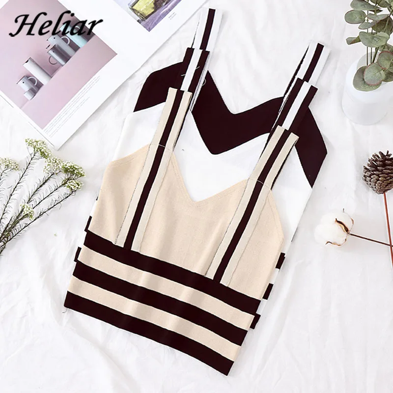 Топ женский трикотажный в полоску, на бретелях, из хлопка
Топ женский трикотажный в полоску, на бретелях, из хлопка