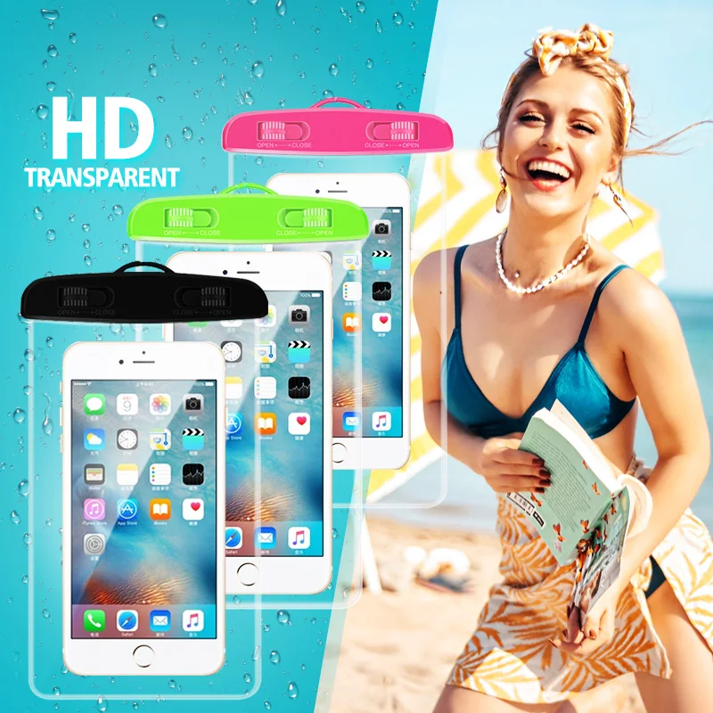 McGiLLon Waterproof Phone Case Transparent Mobile Phone Underwater Storage Bag Soft Cellphone Swimming Diving Protective Case
McGiLLon Waterproof Phone Case Transparent Mobile Phone Underwater Storage Bag Soft Cellphone Swimming Diving Protective Case