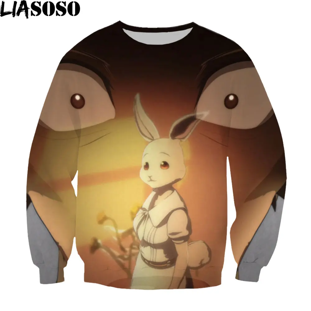 Свитшот liasso с аниме BEASTARS, пуловер с 3D рисунком волка, оленя, мужской/женский топ, свободный удобный свитшот большого размера
Свитшот liasso с аниме BEASTARS, пуловер с 3D рисунком волка, оленя, мужской/женский топ, свободный удобный свитшот большого размера