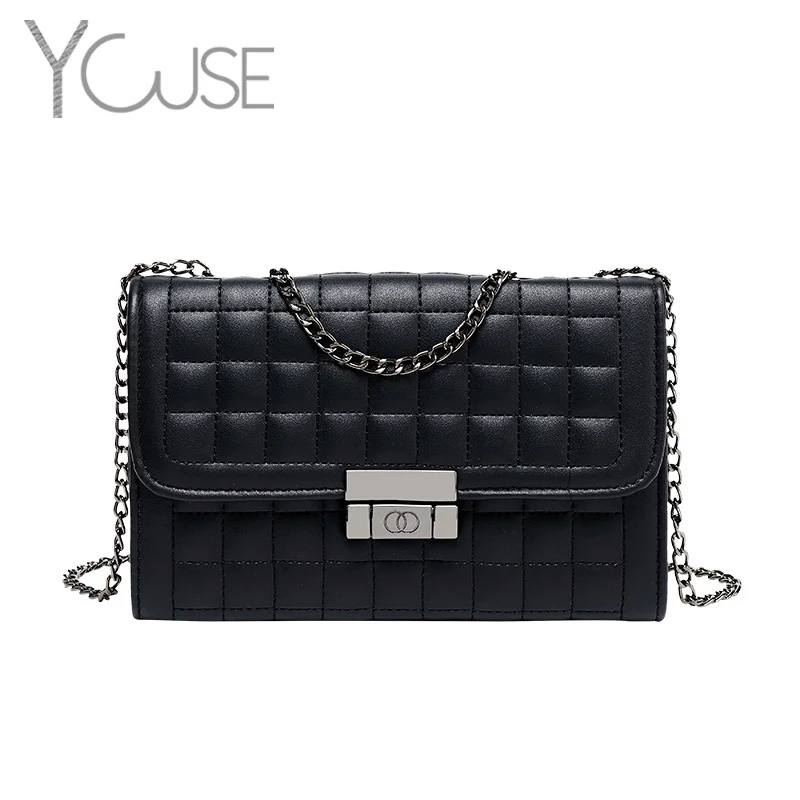 YOUSE Trending Chain PU Leather Crossbody Bags For Women 2021 High Quality Lattice Pattern Simple Shoulder Female Handbags
YOUSE Trending Chain PU Leather Crossbody Bags For Women 2021 High Quality Lattice Pattern Simple Shoulder Female Handbags