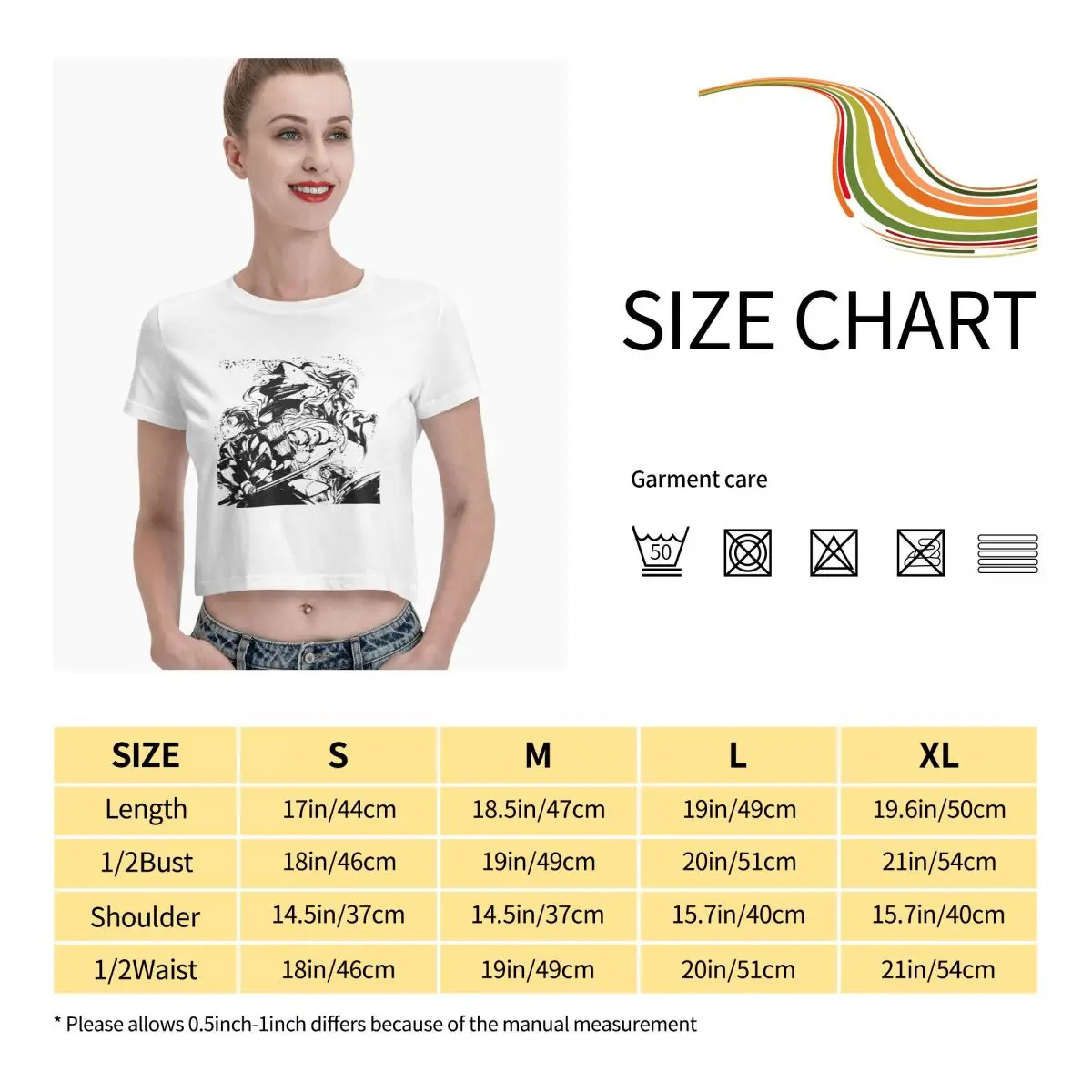 Anime Fans Demon W woman's tshirts Not easy to shrink Short sleeveRound neck T-shirt
Anime Fans Demon W woman's tshirts Not easy to shrink Short sleeveRound neck T-shirt