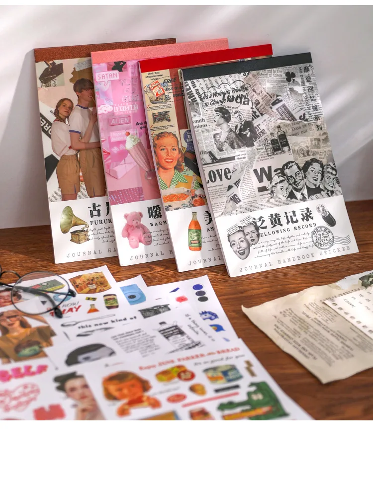 Modern Memoirs Handbook Washi Stickers Die Cut For DIY Scrapbooking Junk Journal Material Sticker
Modern Memoirs Handbook Washi Stickers Die Cut For DIY Scrapbooking Junk Journal Material Sticker