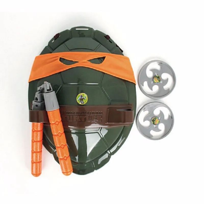 NEW Turtles Armor Toy Weapons Turtles Shell Children Birthday Gifts Lovely Party Masks Cosplay Mask Gifts for Boy Kids Children
NEW Turtles Armor Toy Weapons Turtles Shell Children Birthday Gifts Lovely Party Masks Cosplay Mask Gifts for Boy Kids Children