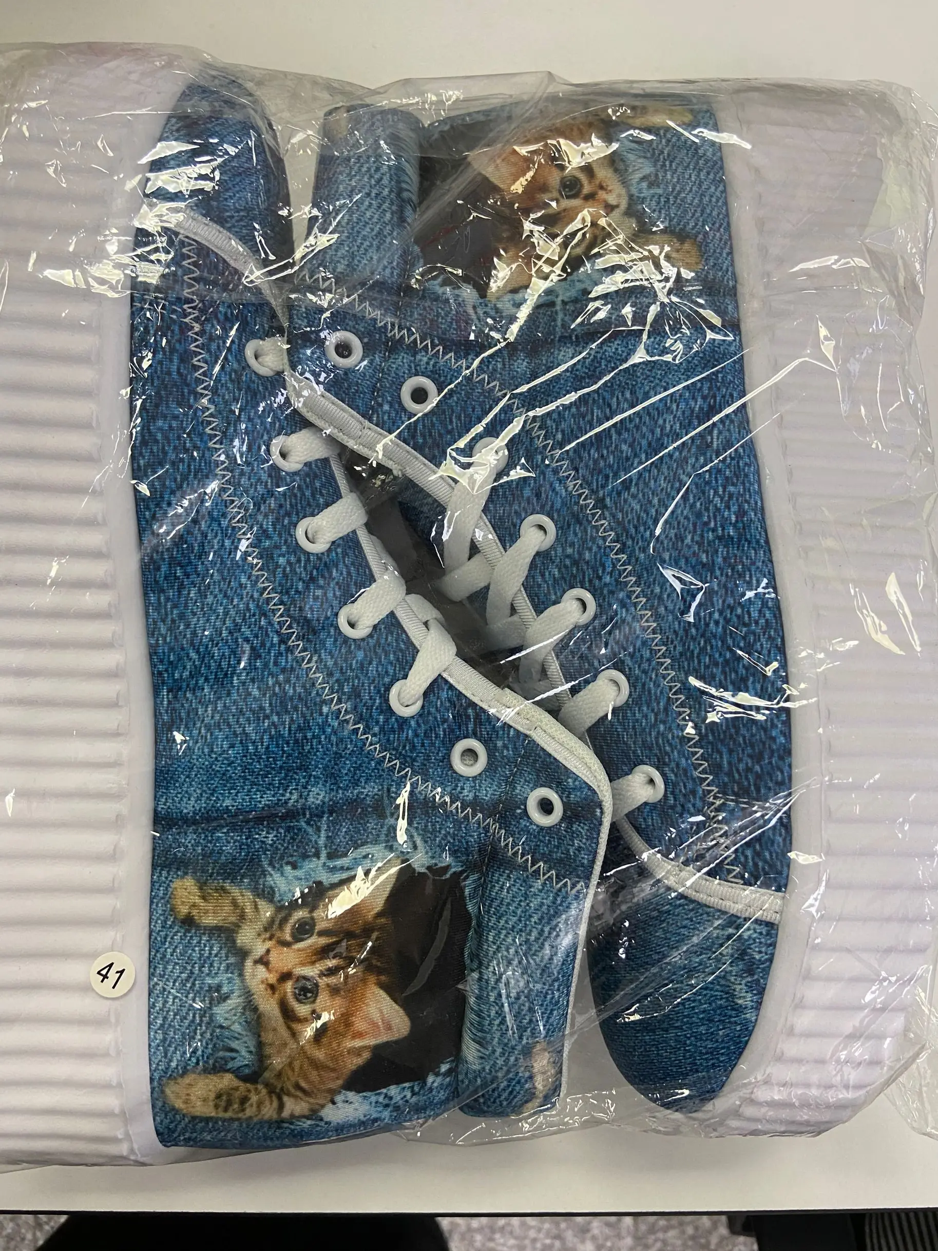 WHEREISART Cute Animal Cat 3D Printed Fashion Women High Top Platform Shoes Ladies Flats Shoes Casual Comfort Lace Up Sneaker
WHEREISART Cute Animal Cat 3D Printed Fashion Women High Top Platform Shoes Ladies Flats Shoes Casual Comfort Lace Up Sneaker