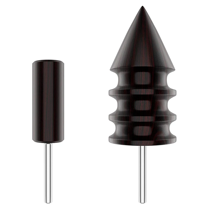 Leather Burnisher Bits 2-Pack for Rotary Tools - Pointed Tip and Multi Grooved Burnishing Tips Made of Solid Sandalwood
Leather Burnisher Bits 2-Pack for Rotary Tools - Pointed Tip and Multi Grooved Burnishing Tips Made of Solid Sandalwood
