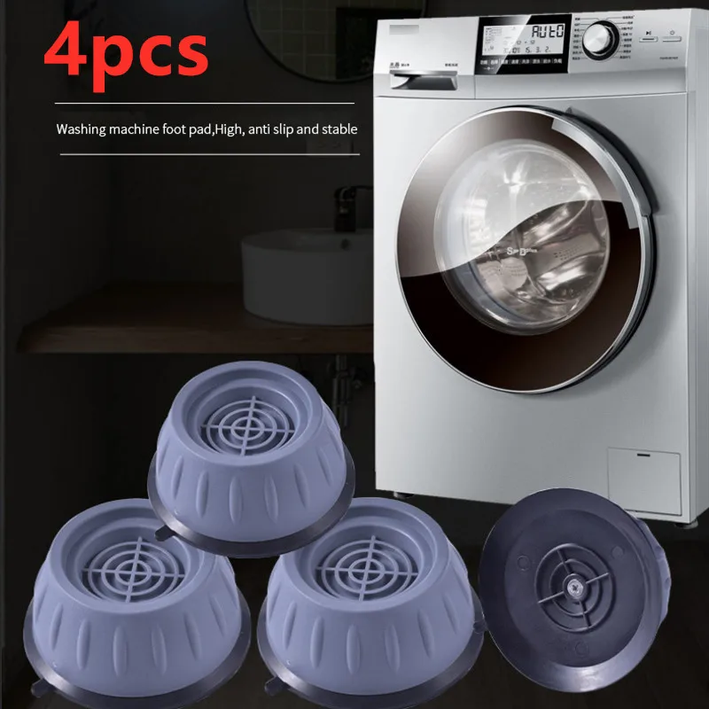 4Pcs Universal Anti-Vibration Feet Pads Washing Machine Support Shockproof Pad Dryer Refrigerator Base Fixed Non-Slip Pad
4Pcs Universal Anti-Vibration Feet Pads Washing Machine Support Shockproof Pad Dryer Refrigerator Base Fixed Non-Slip Pad
