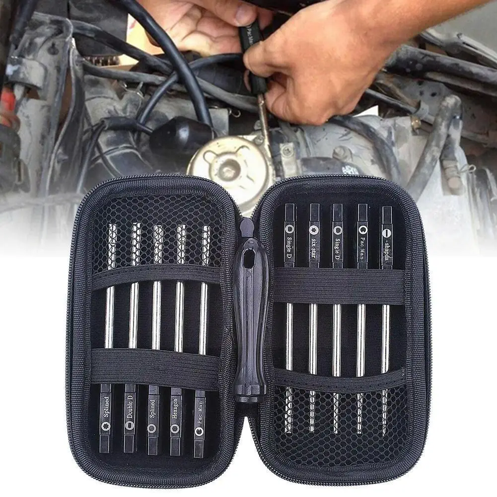10PCS/Set Carburetor Screwdrivers Adjustment Multi-head Repair Set Tool with Bolt Maintenance Tune-up Key Car (Black) Brush V8S8
10PCS/Set Carburetor Screwdrivers Adjustment Multi-head Repair Set Tool with Bolt Maintenance Tune-up Key Car (Black) Brush V8S8