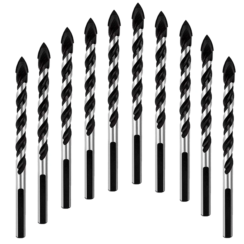 New 8Mm (5/16 Inch) Multi-Material Drill Bit Set For Tile,Concrete, Brick, Glass,Plastic, Tile, Concrete, Brick, Wall, Wood And
New 8Mm (5/16 Inch) Multi-Material Drill Bit Set For Tile,Concrete, Brick, Glass,Plastic, Tile, Concrete, Brick, Wall, Wood And