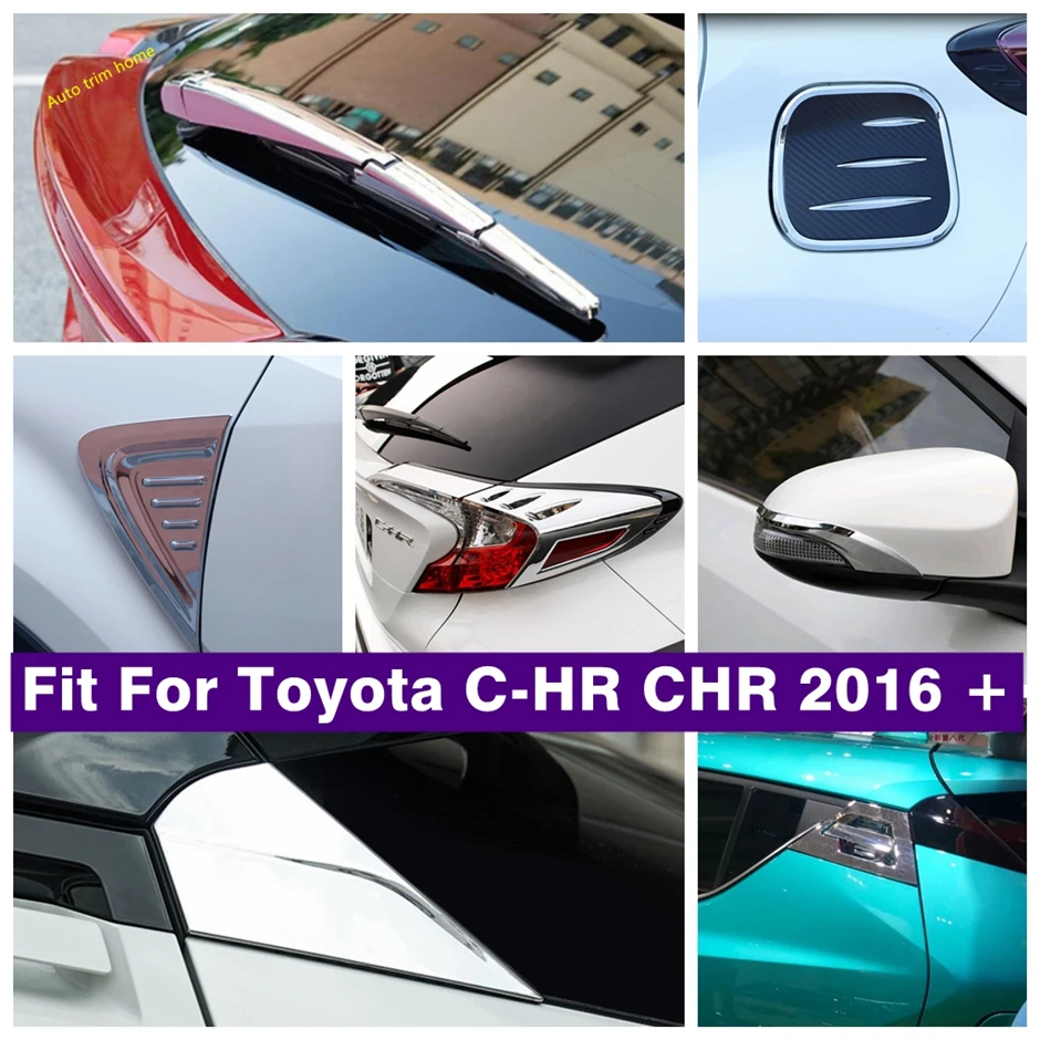 Chrome Read Door Handle / Rearview Mirror Strip / Tail Lamps / Body Fender / Oil Gas Cover Trim For Toyota C-HR CHR 2016 - 2021
Chrome Read Door Handle / Rearview Mirror Strip / Tail Lamps / Body Fender / Oil Gas Cover Trim For Toyota C-HR CHR 2016 - 2021