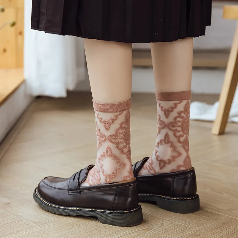 Glass Silk Socks 2021 Women Ins Medium Long Barrel Ultra-thin Transparent Japanese Socks Summer Thin Breathable Vintage
Glass Silk Socks 2021 Women Ins Medium Long Barrel Ultra-thin Transparent Japanese Socks Summer Thin Breathable Vintage
