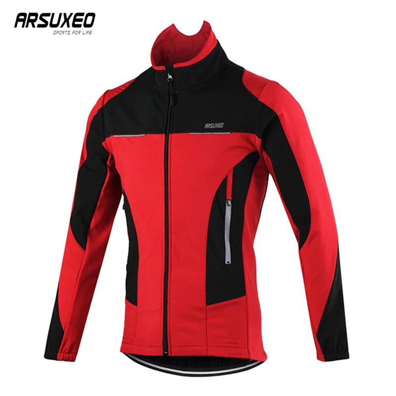 ARSUXEO Winter Thermal Cycling Jacket Reflective Bike Clothing Men Bicycle Jacket Fishing Jacket Breathable Cycling Jersey
ARSUXEO Winter Thermal Cycling Jacket Reflective Bike Clothing Men Bicycle Jacket Fishing Jacket Breathable Cycling Jersey