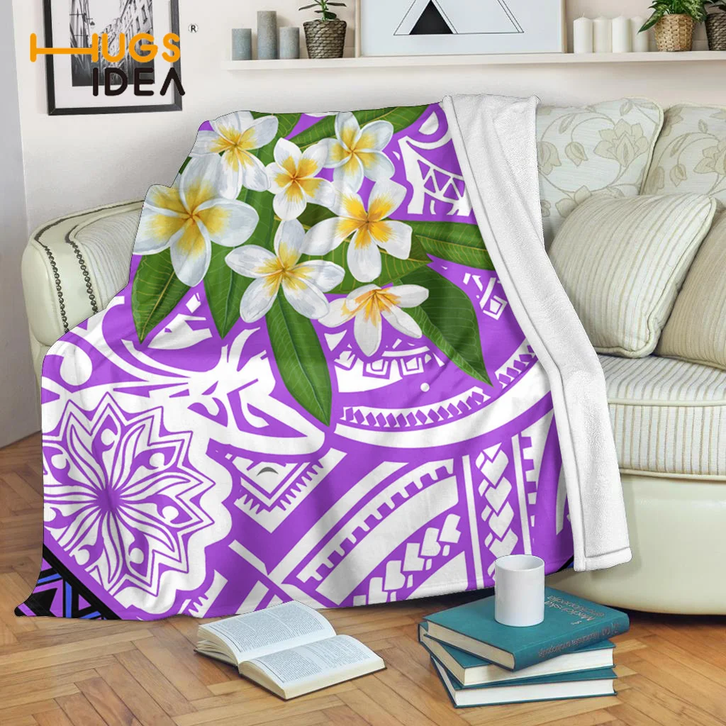 HUGSIDEA Travel Patchwork Soft Warm Blanket For Ladies Men Polynesian Patterns With Plumeria Flowers Design Sherpa Blankets
HUGSIDEA Travel Patchwork Soft Warm Blanket For Ladies Men Polynesian Patterns With Plumeria Flowers Design Sherpa Blankets
