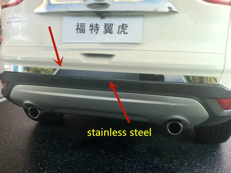 For Ford Kuga 2013-2019 stainless steel/ABS Chrome rear trunk door decorative strip tailgate styling strip Car styling
For Ford Kuga 2013-2019 stainless steel/ABS Chrome rear trunk door decorative strip tailgate styling strip Car styling