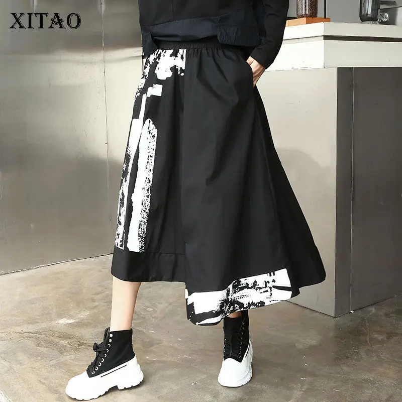 XITAO Print Irregular Skirts Patchwork 2021 Autumn New Style Fashion Casual Loose Elastic Waist Women's Clothing GWJ0205
XITAO Print Irregular Skirts Patchwork 2021 Autumn New Style Fashion Casual Loose Elastic Waist Women's Clothing GWJ0205
