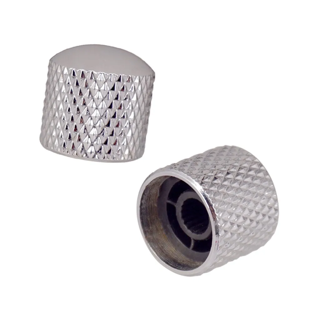 4Pcs Metal Electric Bass Guitar Volume Tone Control Knobs Dome Knobs Zinc Alloy Electric Guitar/Bass Parts & Accessories
4Pcs Metal Electric Bass Guitar Volume Tone Control Knobs Dome Knobs Zinc Alloy Electric Guitar/Bass Parts & Accessories